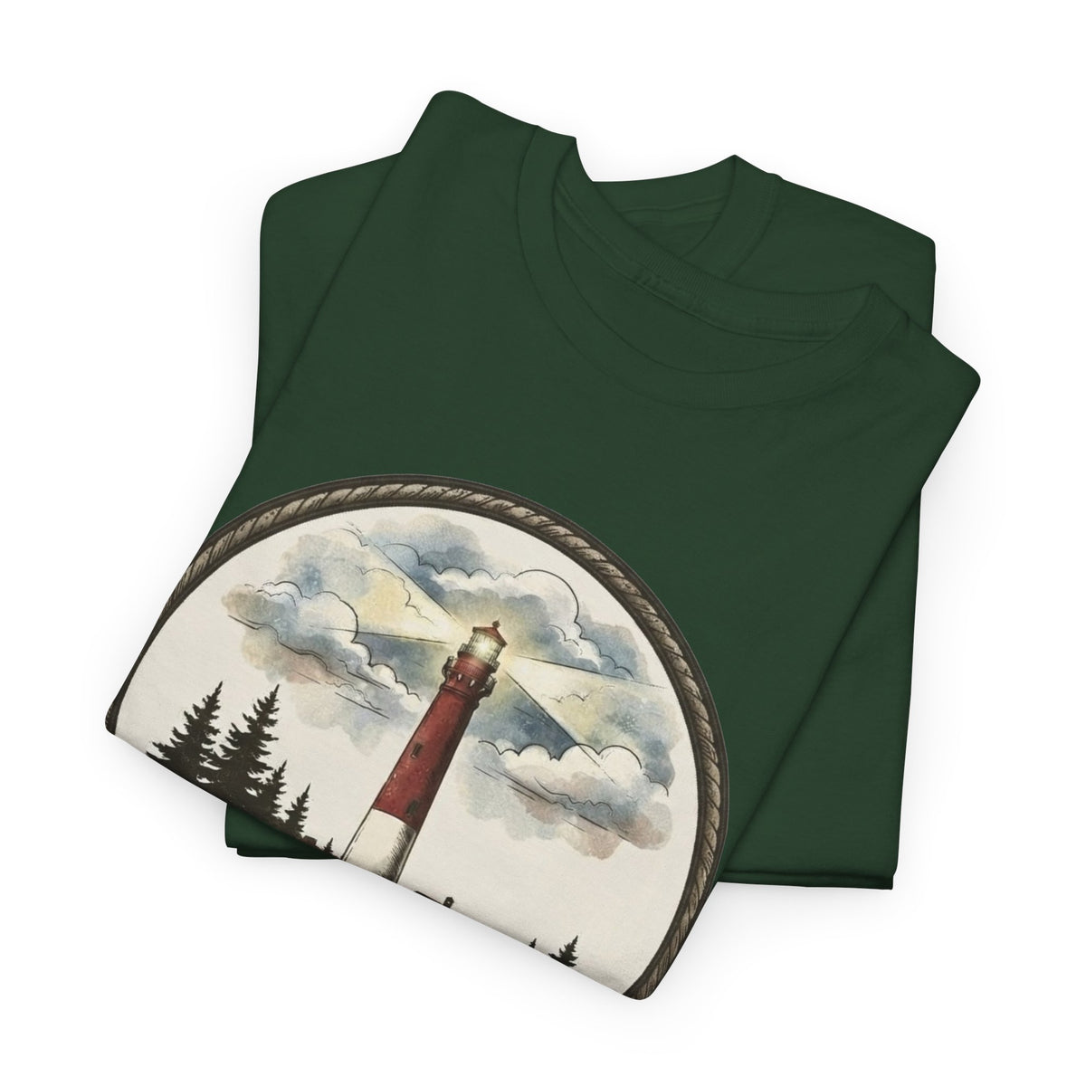 Lighthouse Unisex Heavy Cotton Tee