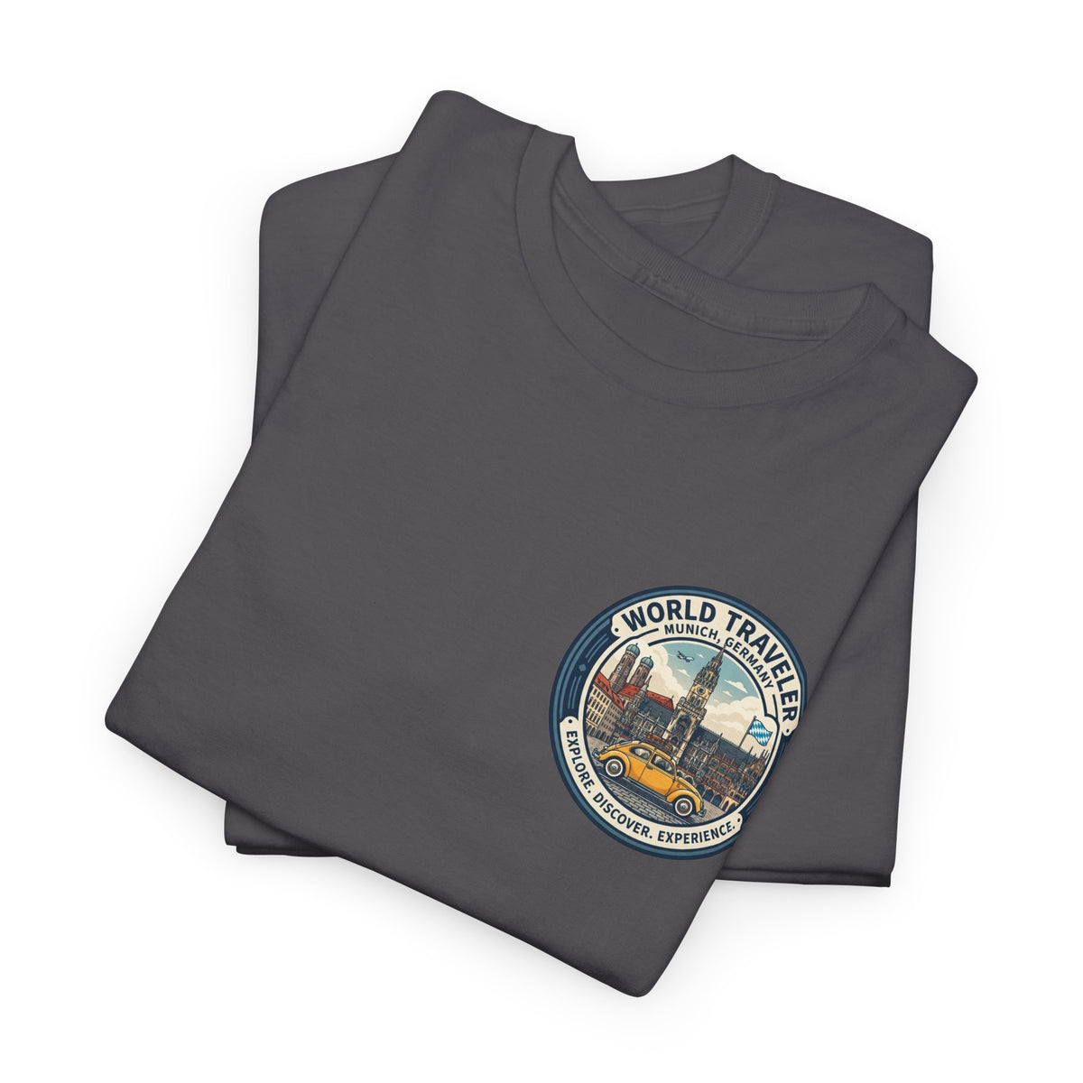 Munich, Germany Unisex Heavy Cotton Tee