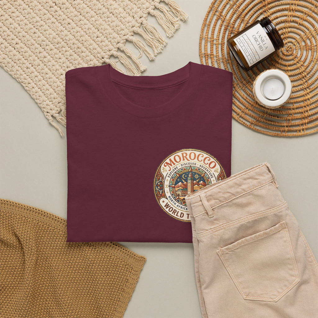 Morocco World Traveler Unisex Heavy Cotton Tee