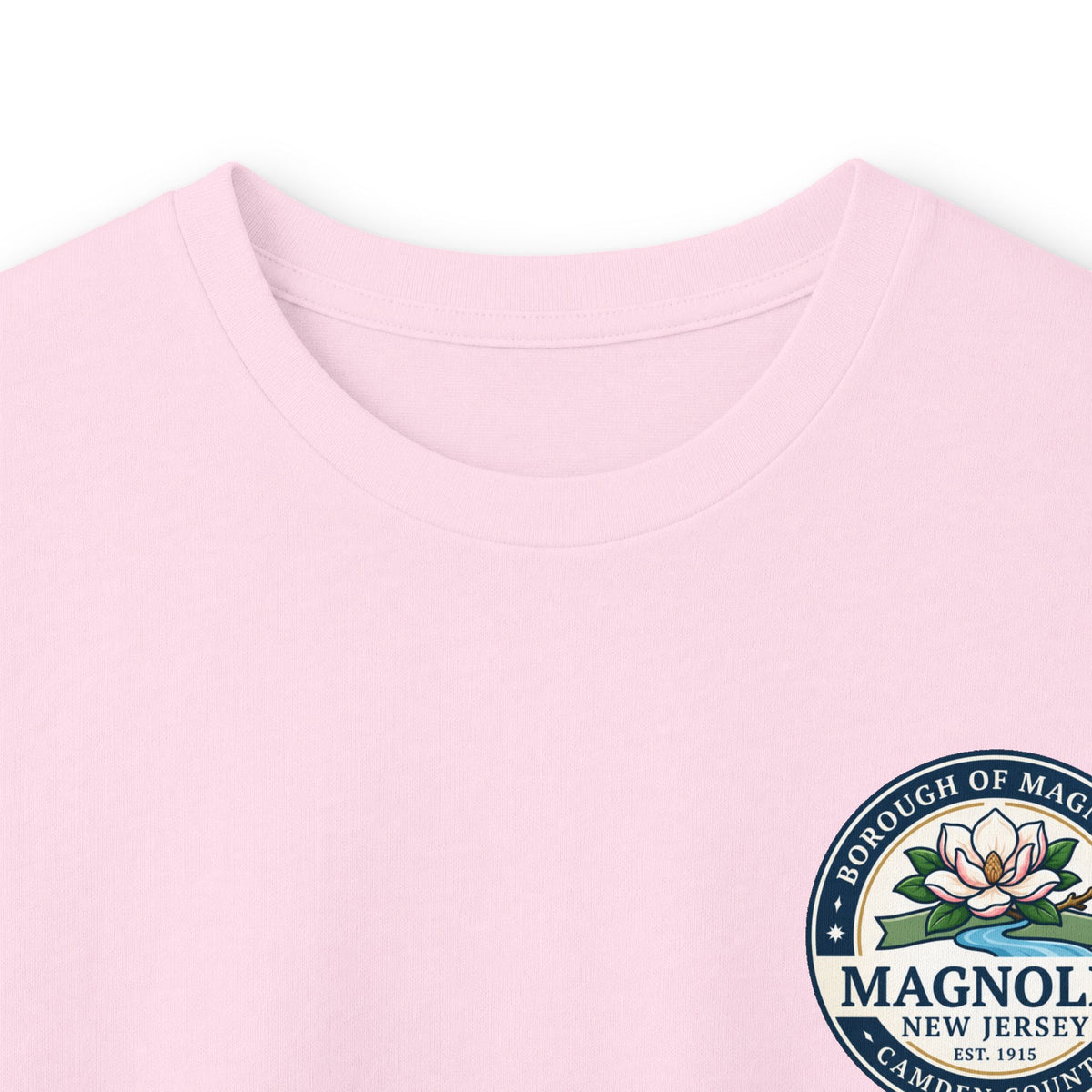 Magnolia, NJ Front and Back Logo Long Sleeve Tee Unisex Ultra Cotton