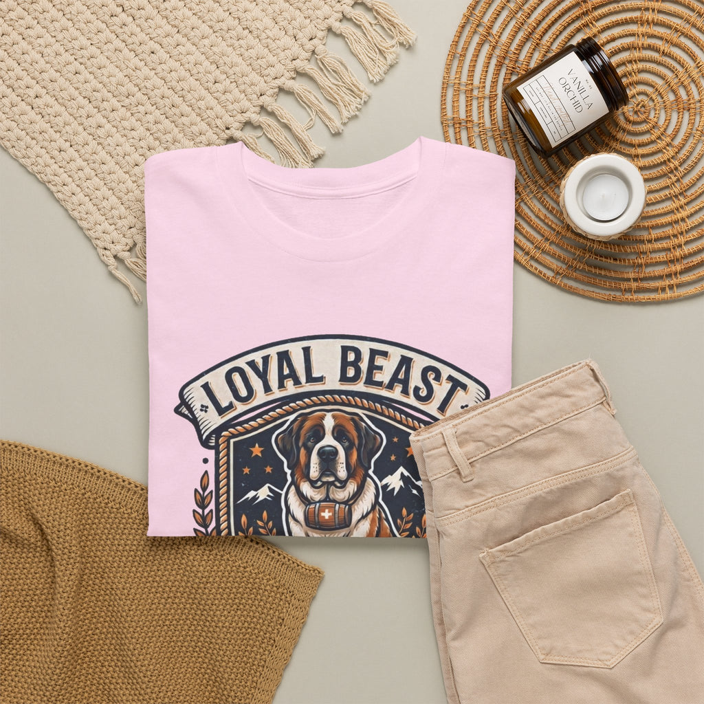 Loyal Beast Saint Bernard Unisex Heavy Cotton Tee