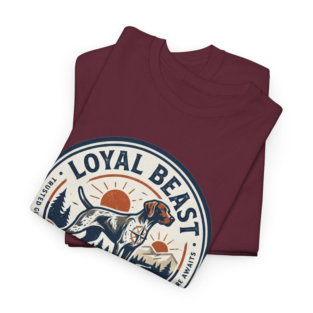 Loyal Beast Pointer Unisex Heavy Cotton Tee