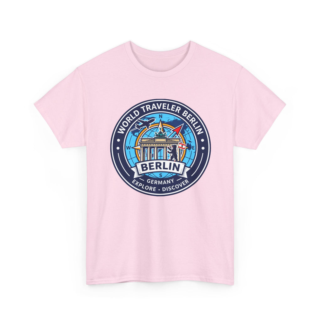 Berlin, Germany World Traveler Unisex Heavy Cotton Tee