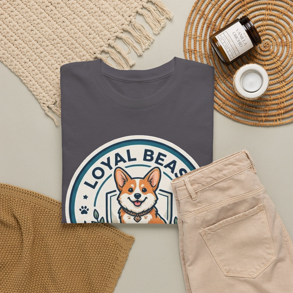 Loyal Beast Corgi Unisex Heavy Cotton Tee
