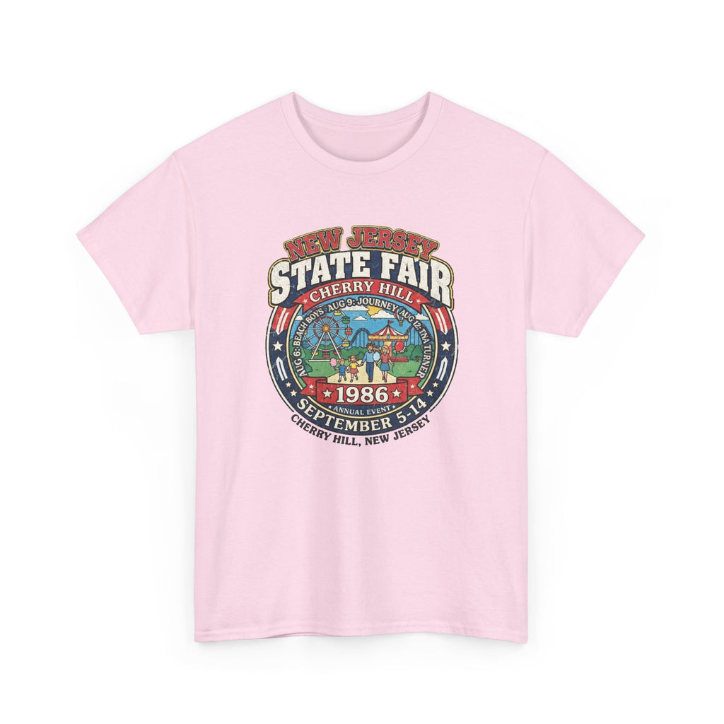 Nj State Fair 1986 vintage graphic Unisex Heavy Cotton Tee