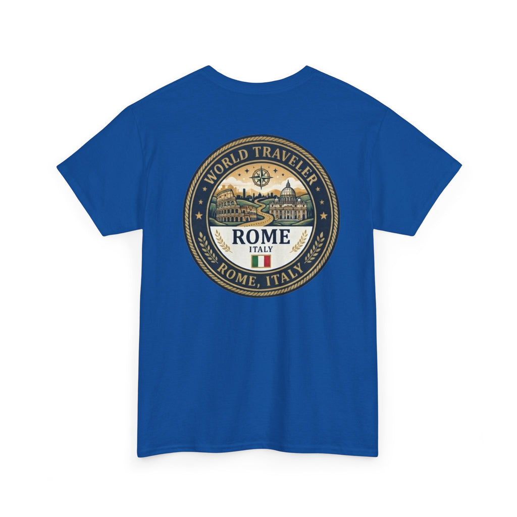 Rome World Traveler Unisex Heavy Cotton Tee