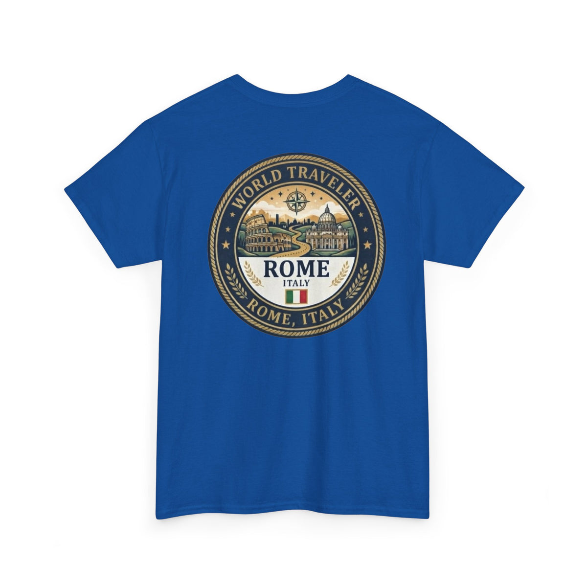 Rome World Traveler Unisex Heavy Cotton Tee
