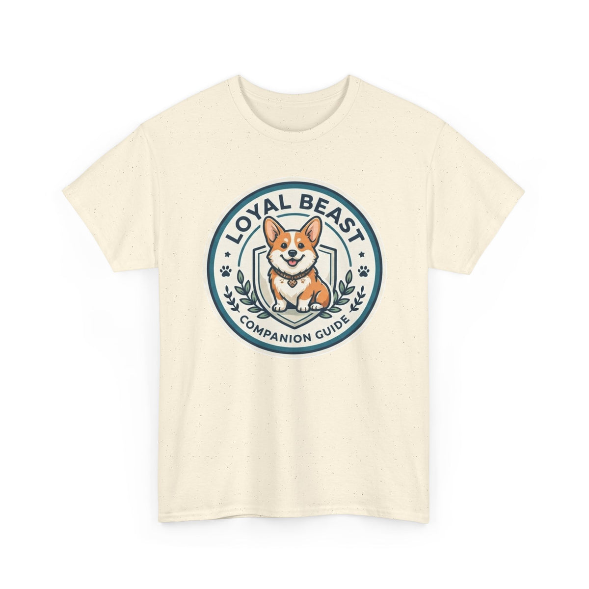 Loyal Beast Corgi Unisex Heavy Cotton Tee