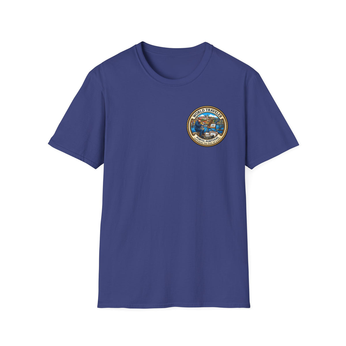 Porto, Portugal world Traveler Unisex Softstyle T-Shirt