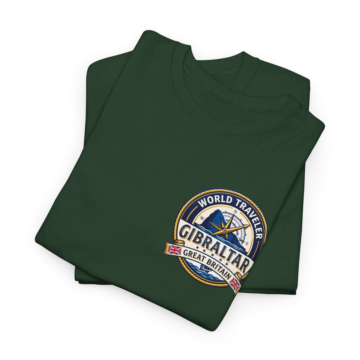Gibraltar World Traveler Unisex Heavy Cotton Tee