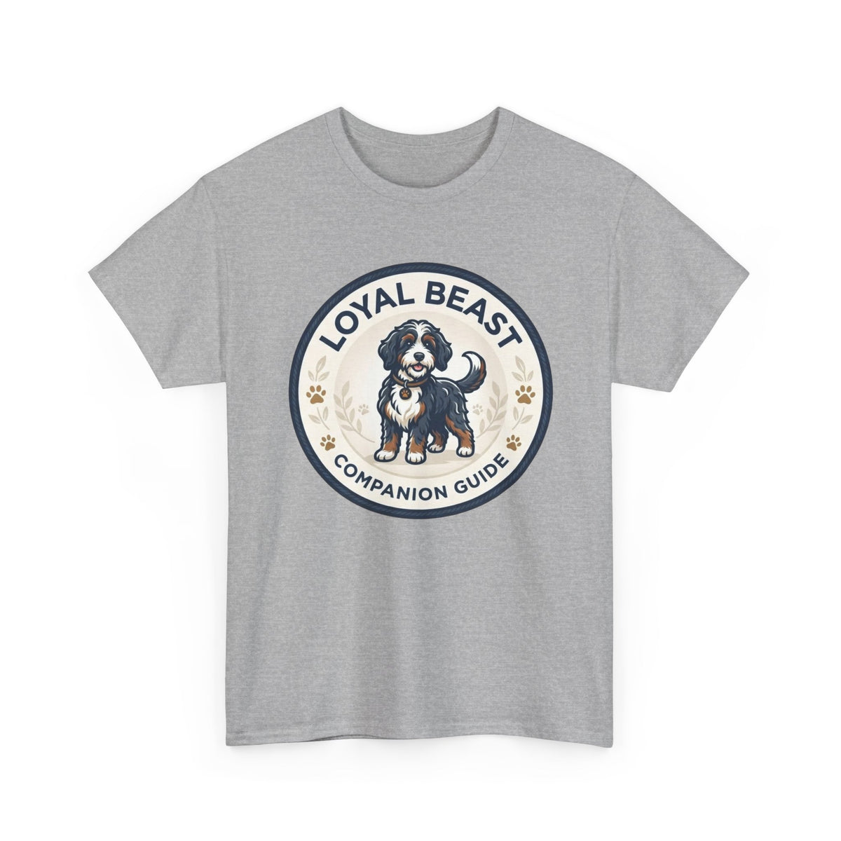 Loyal Beast Bernadoodle Unisex Heavy Cotton Tee