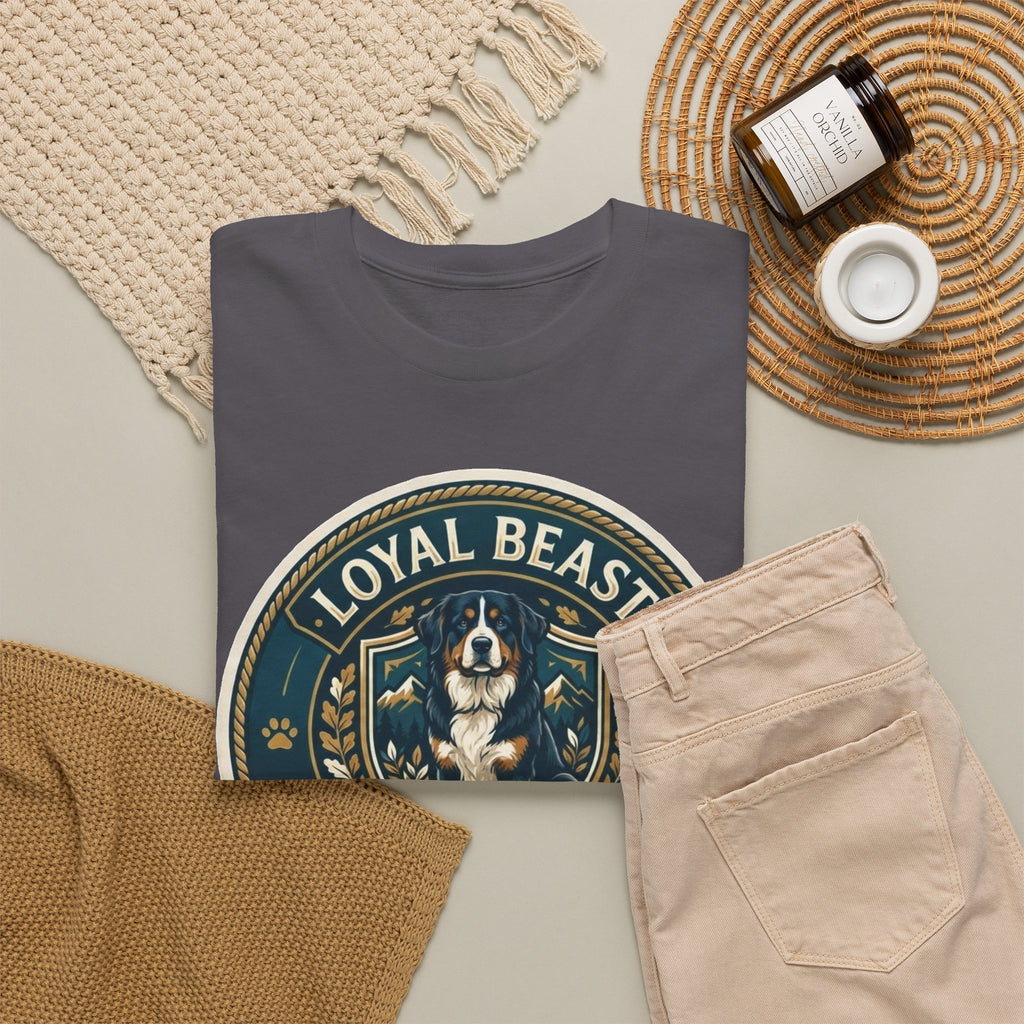 Loyal Beast Bernese Mountain Dog Unisex Heavy Cotton Tee