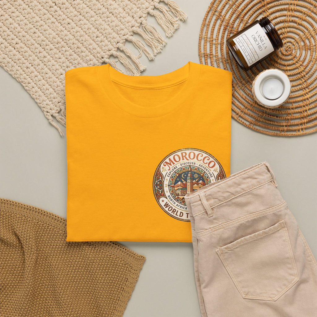 Morocco World Traveler Unisex Heavy Cotton Tee