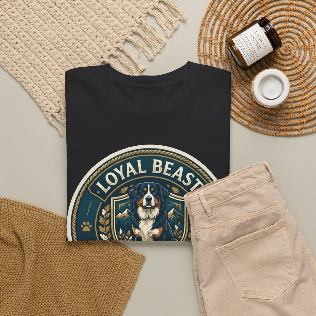 Loyal Beast Bernese Mountain Dog Unisex Heavy Cotton Tee