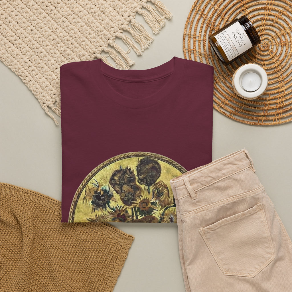 Art in Today’s World dying sunflowers T shirt