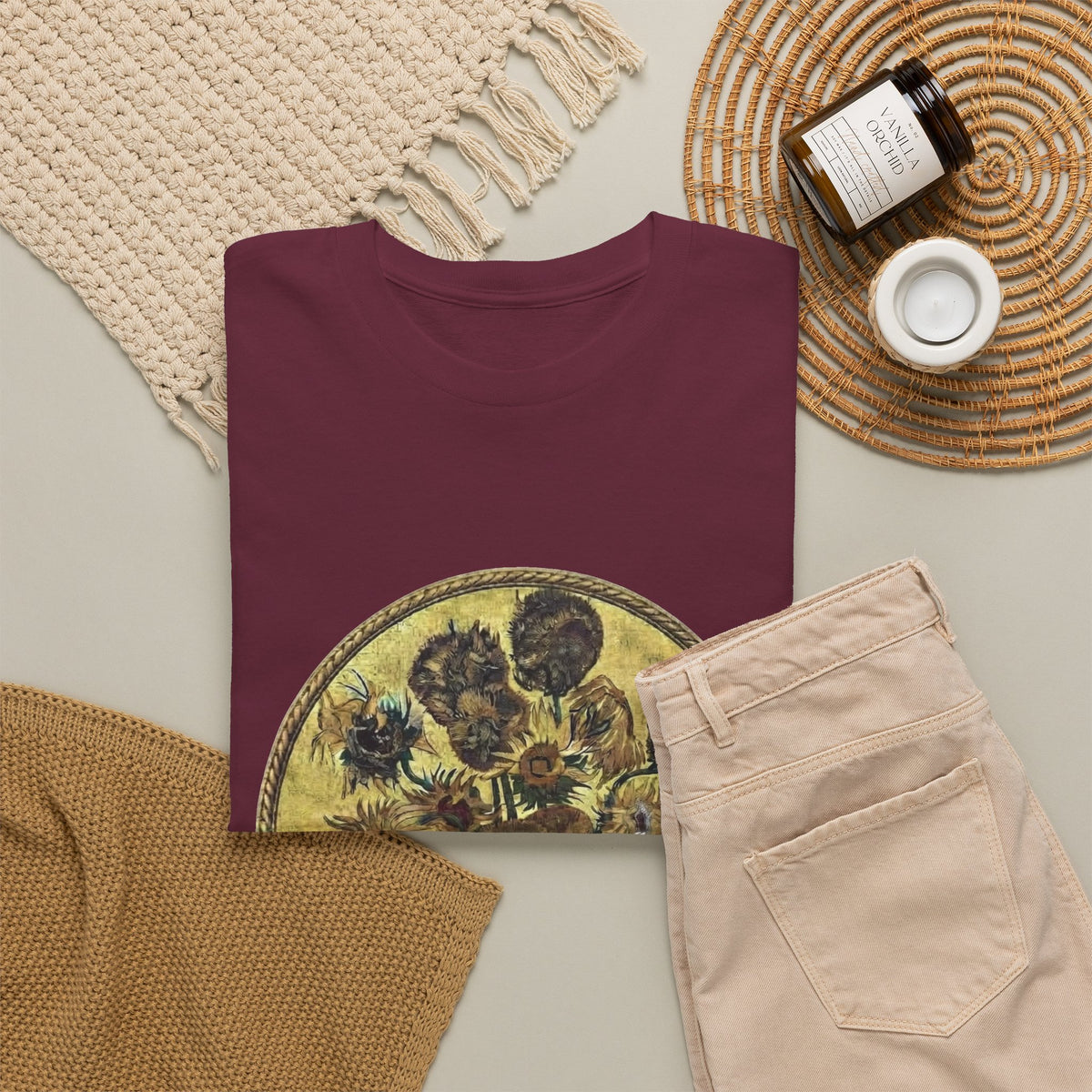 Art in Today’s World dying sunflowers T shirt