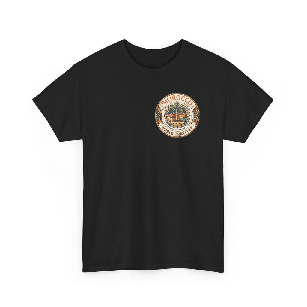 Morocco World Traveler Unisex Heavy Cotton Tee