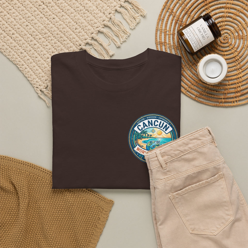 Cancun, Mexico World Traveler Unisex Heavy Cotton Tee