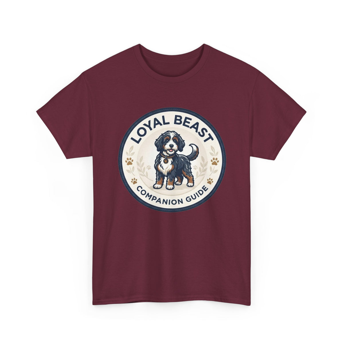 Loyal Beast Bernadoodle Unisex Heavy Cotton Tee