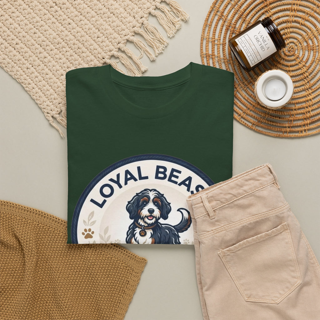 Loyal Beast Bernadoodle Unisex Heavy Cotton Tee