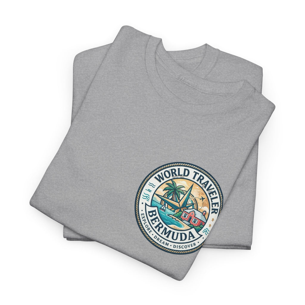 Bermuda World Traveler Unisex Heavy Cotton Tee