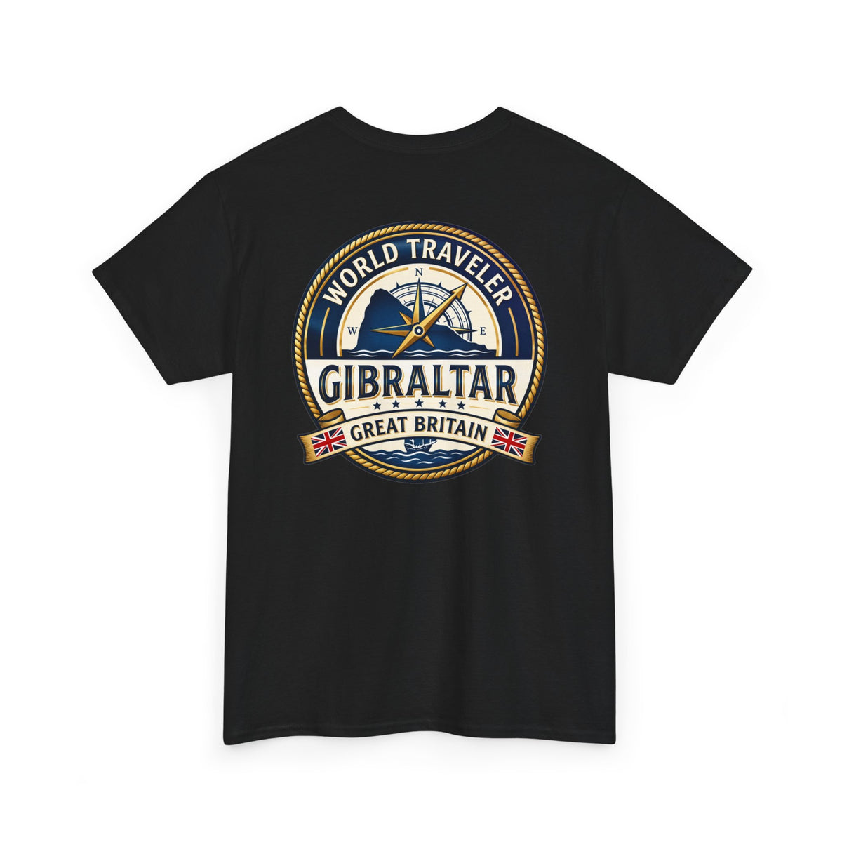 Gibraltar World Traveler Unisex Heavy Cotton Tee