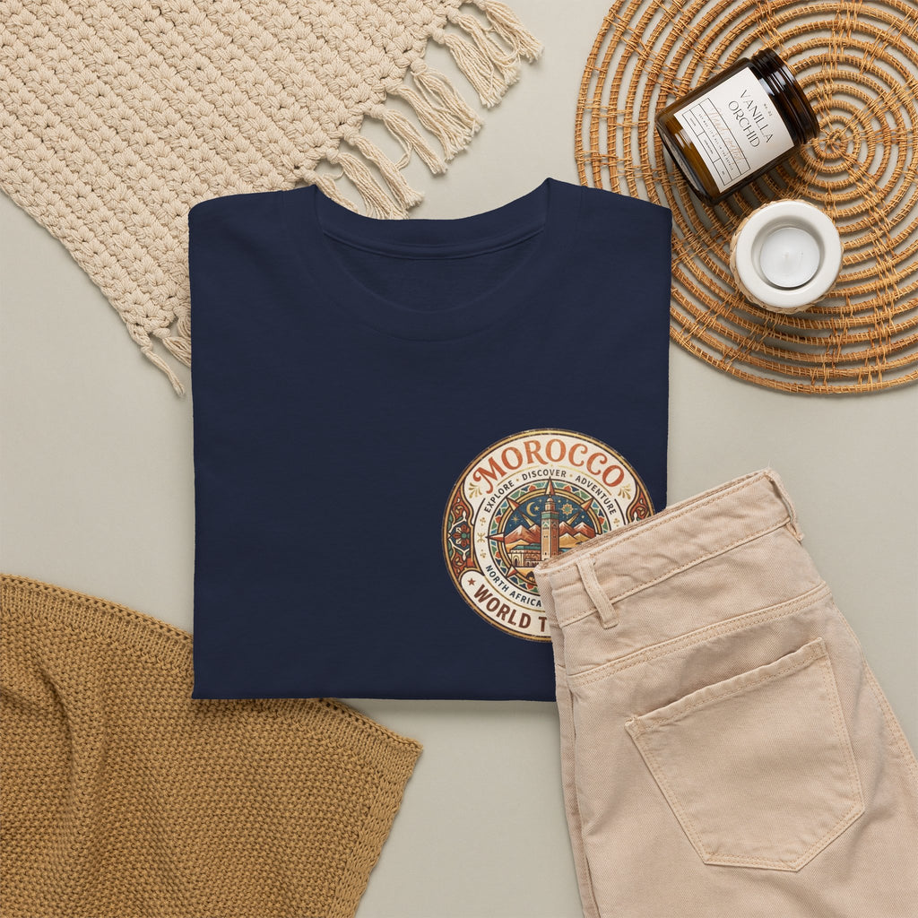 Morocco World Traveler Unisex Heavy Cotton Tee