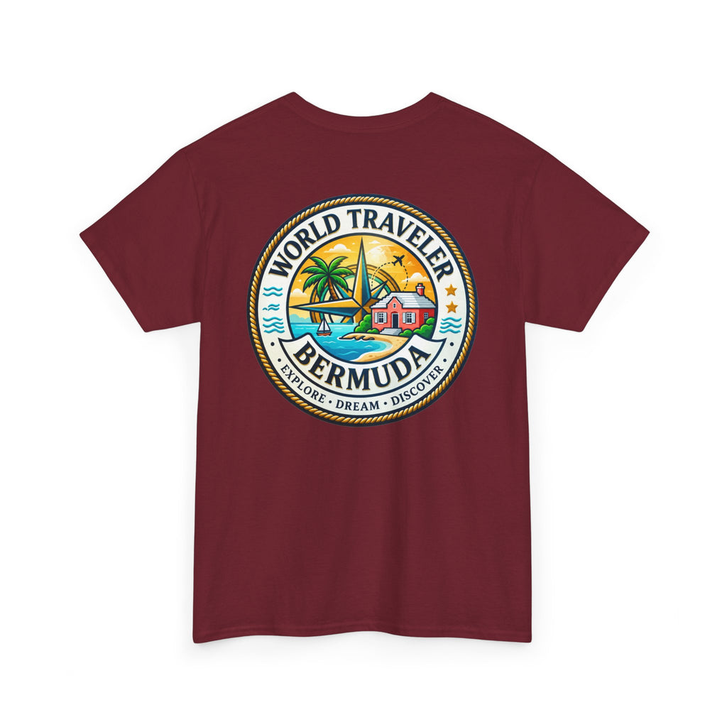Bermuda World Traveler Unisex Heavy Cotton Tee