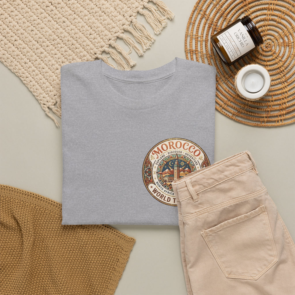 Morocco World Traveler Unisex Heavy Cotton Tee