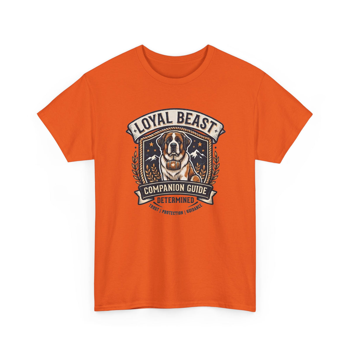 Loyal Beast Saint Bernard Unisex Heavy Cotton Tee