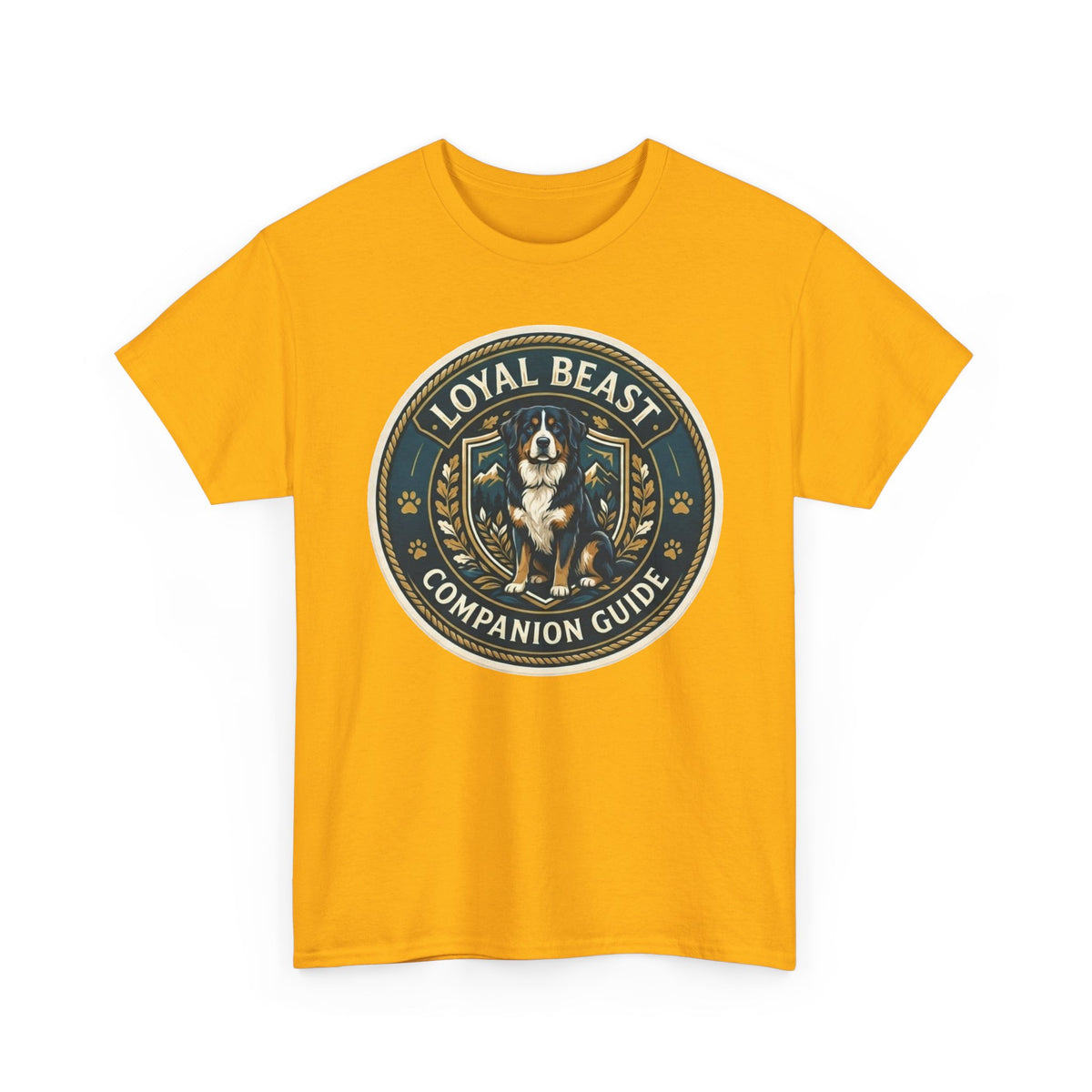 Loyal Beast Bernese Mountain Dog Unisex Heavy Cotton Tee