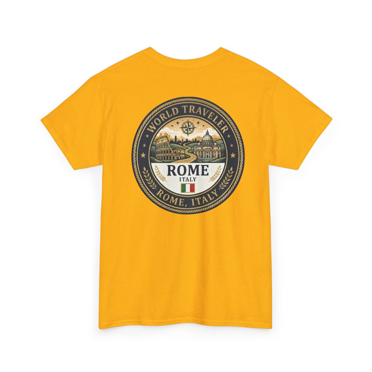 Rome World Traveler Unisex Heavy Cotton Tee