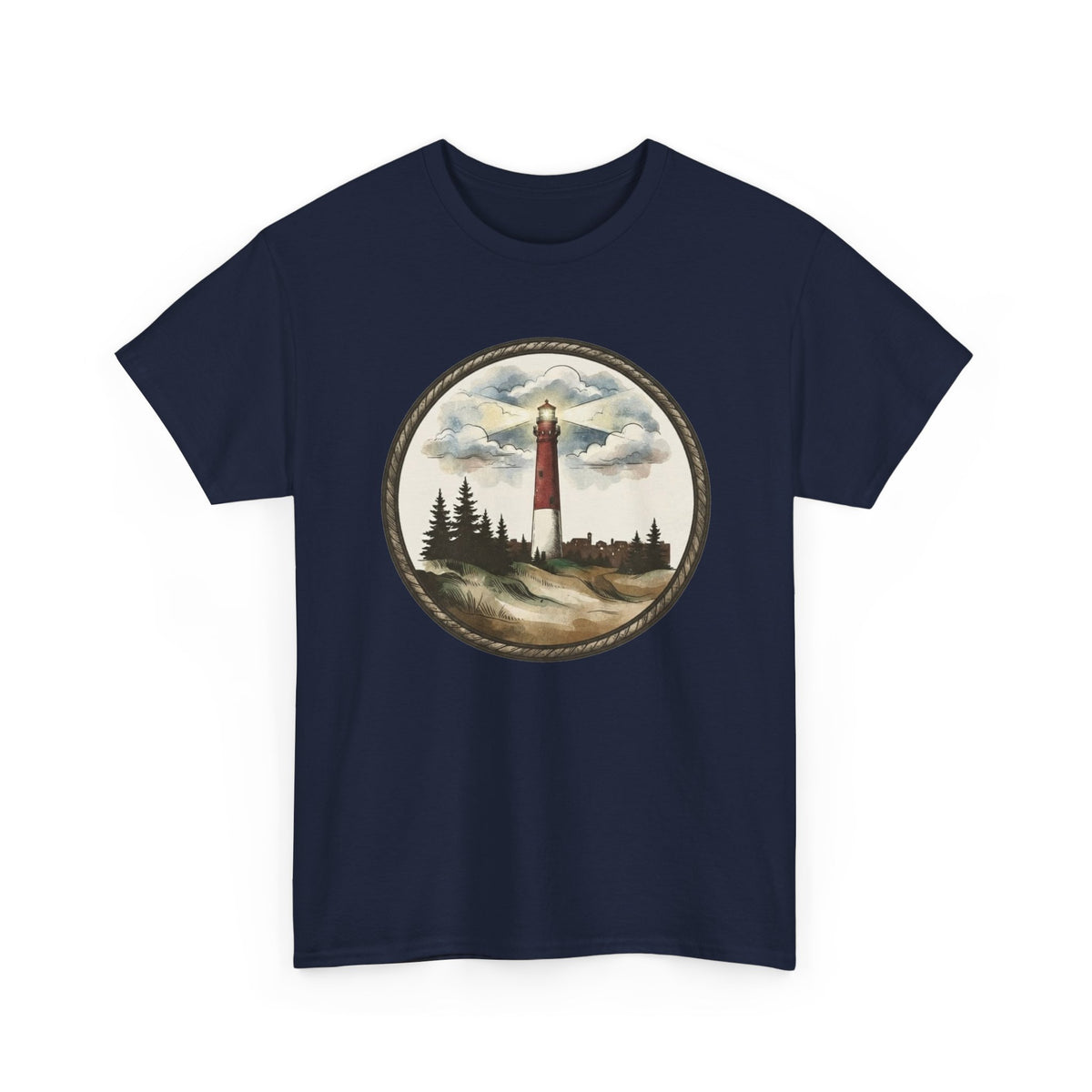 Lighthouse Unisex Heavy Cotton Tee