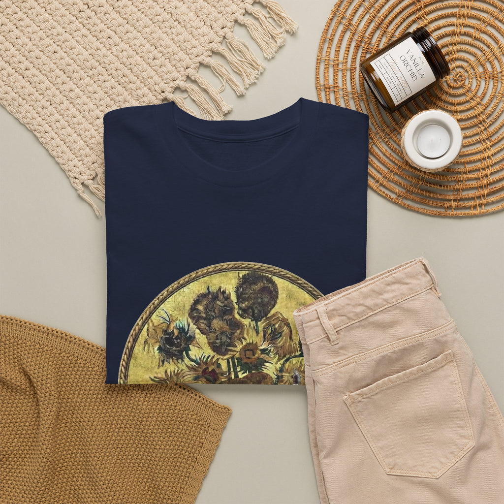 Art in Today’s World dying sunflowers T shirt