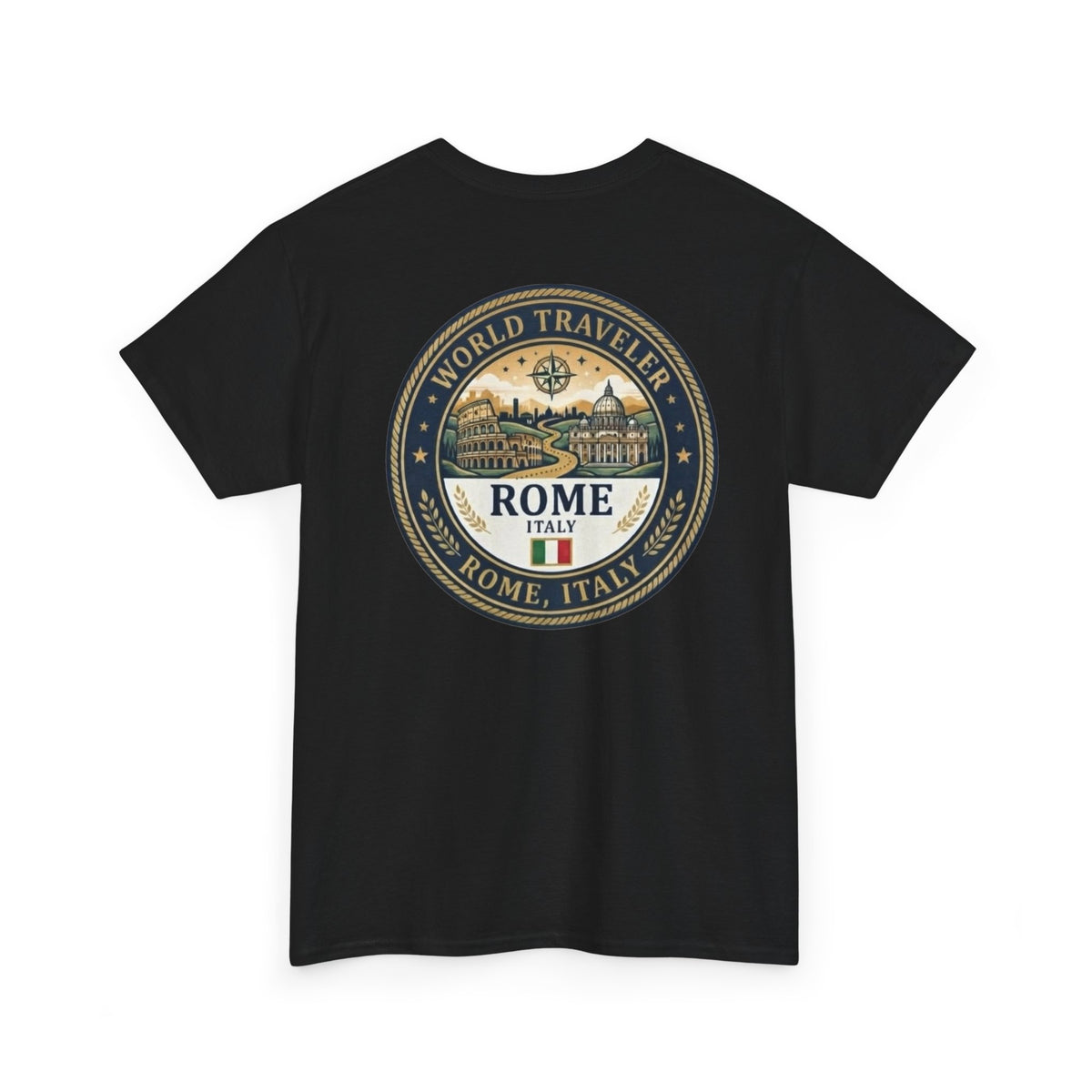 Rome World Traveler Unisex Heavy Cotton Tee