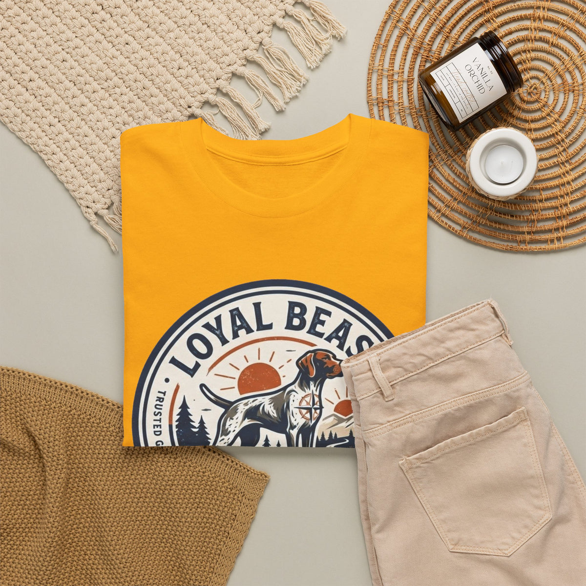 Loyal Beast Pointer Unisex Heavy Cotton Tee