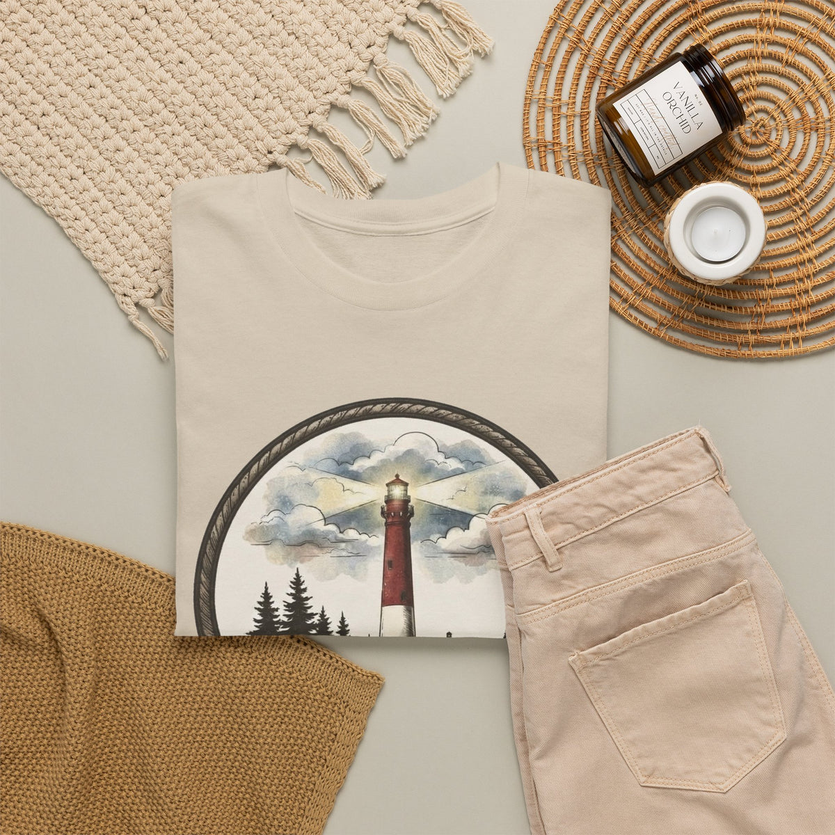 Lighthouse Unisex Heavy Cotton Tee