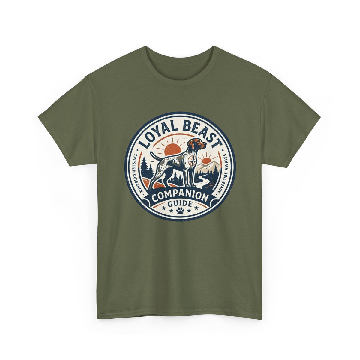 Loyal Beast Pointer Unisex Heavy Cotton Tee