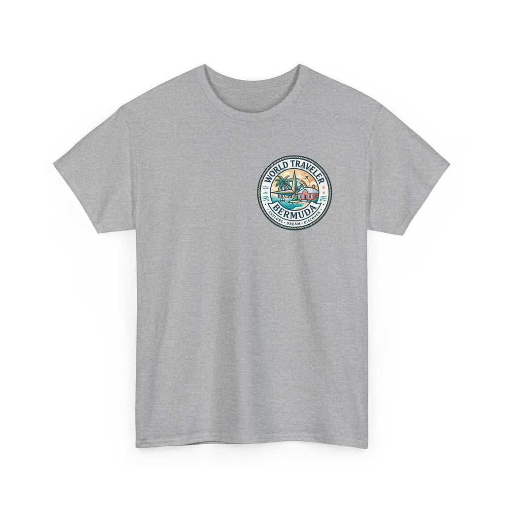 Bermuda World Traveler Unisex Heavy Cotton Tee