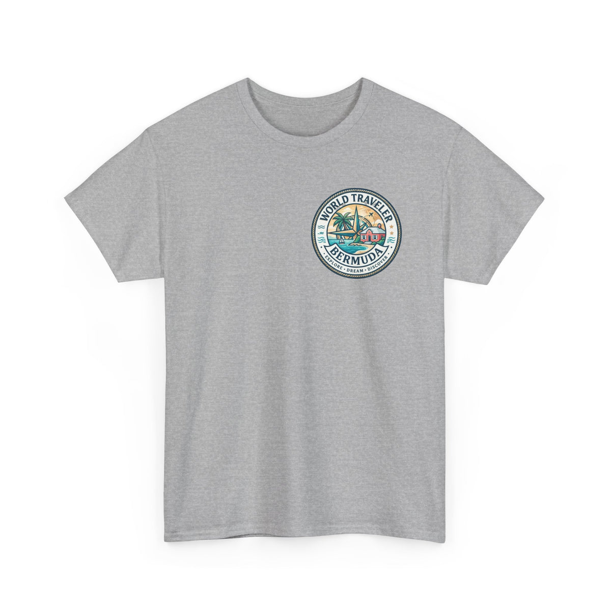Bermuda World Traveler Unisex Heavy Cotton Tee