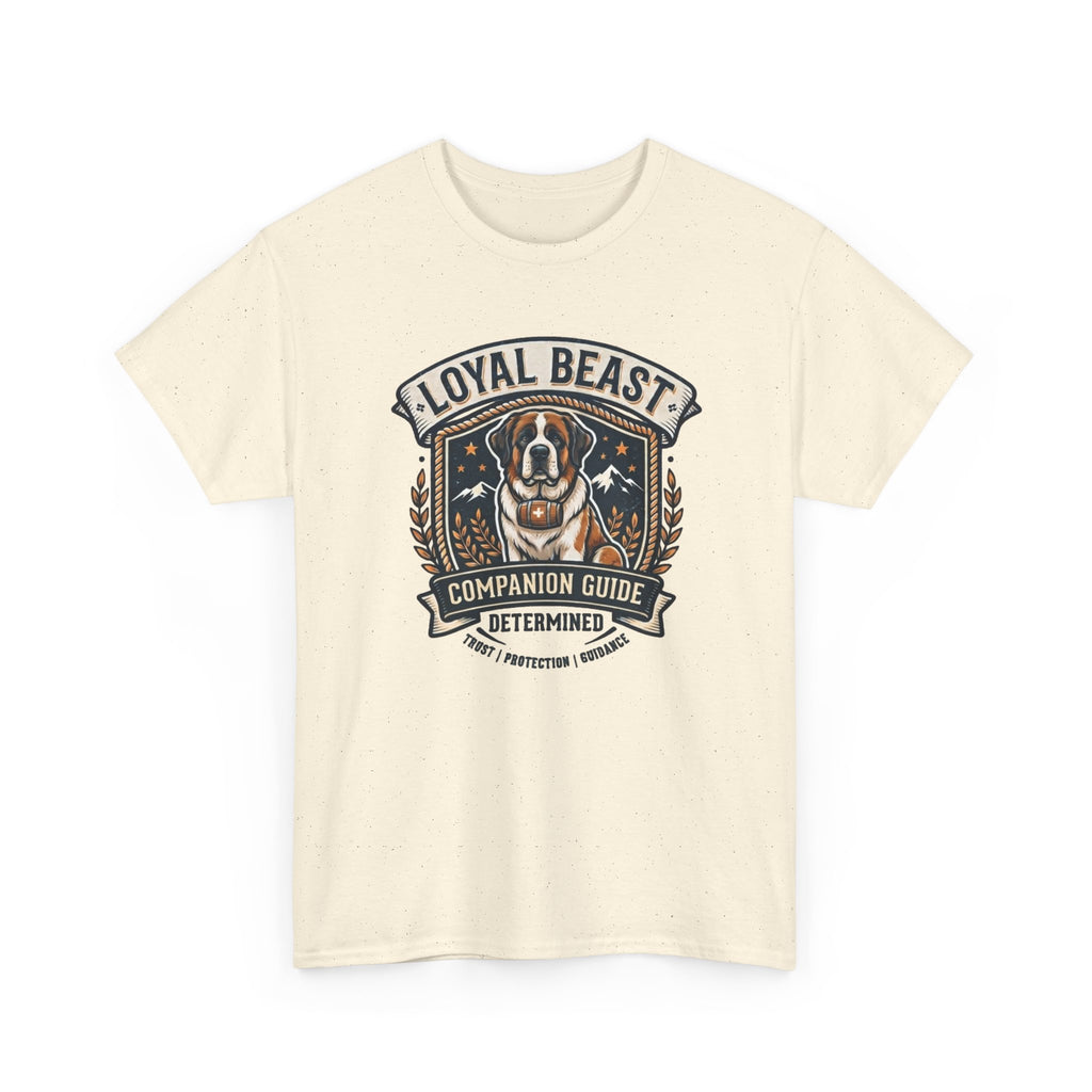 Loyal Beast Saint Bernard Unisex Heavy Cotton Tee