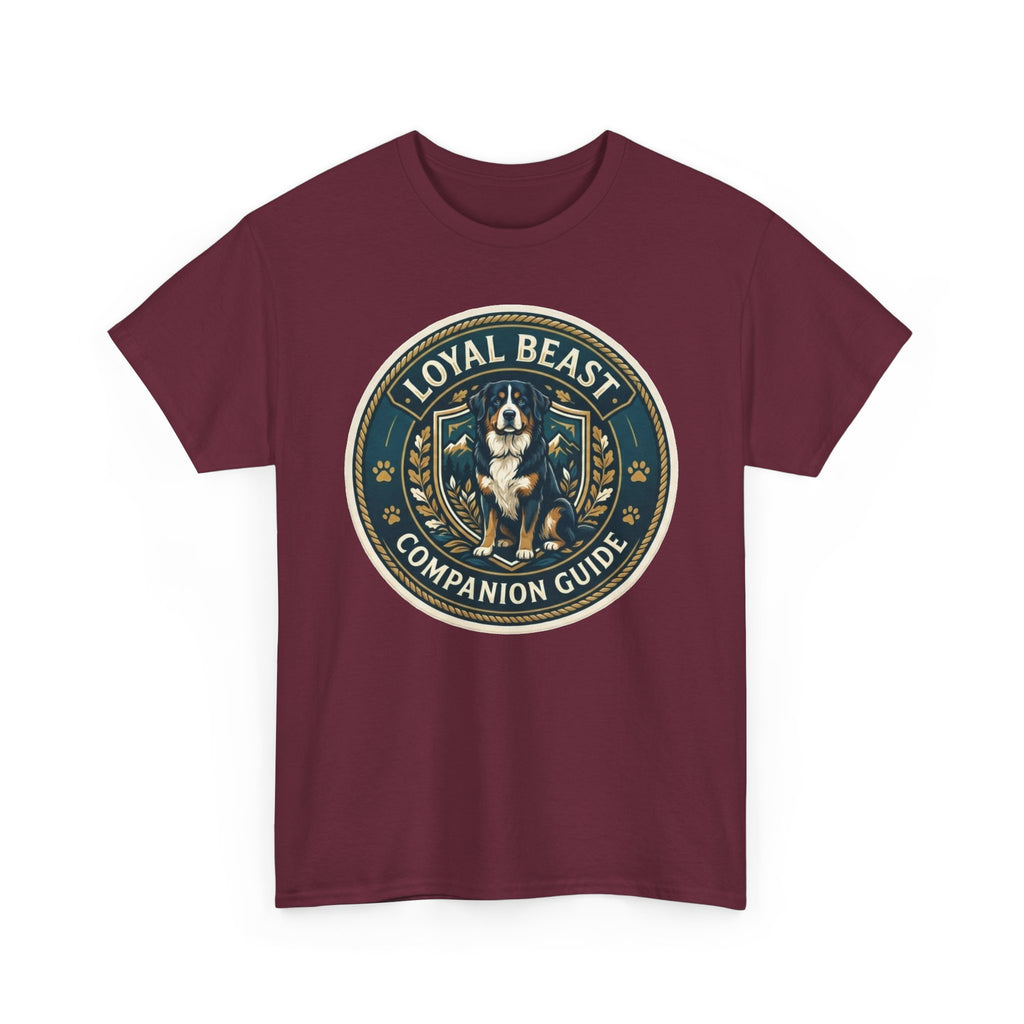 Loyal Beast Bernese Mountain Dog Unisex Heavy Cotton Tee