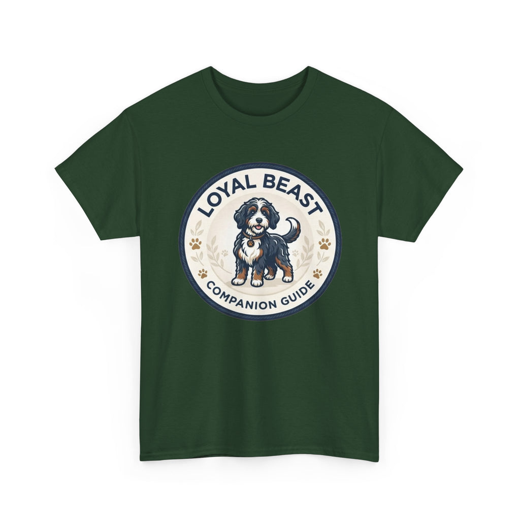 Loyal Beast Bernadoodle Unisex Heavy Cotton Tee