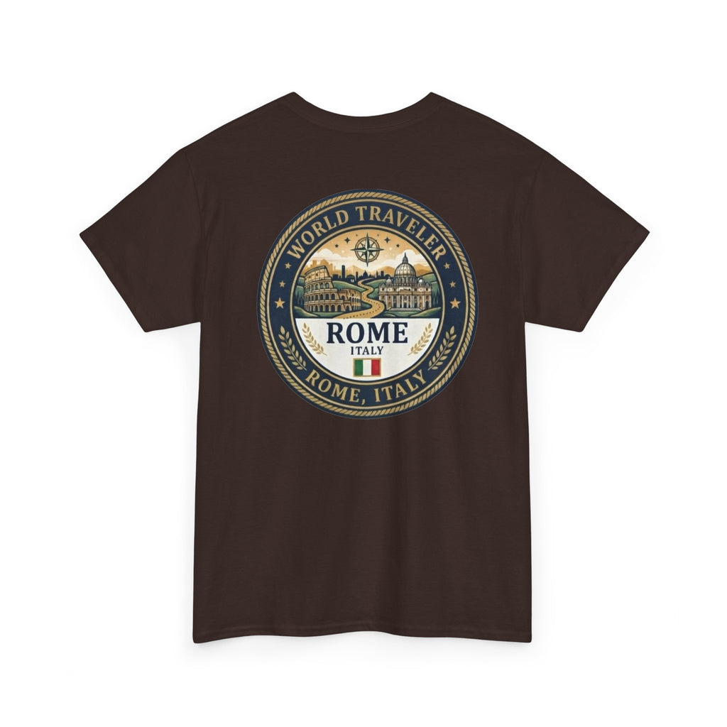 Rome World Traveler Unisex Heavy Cotton Tee