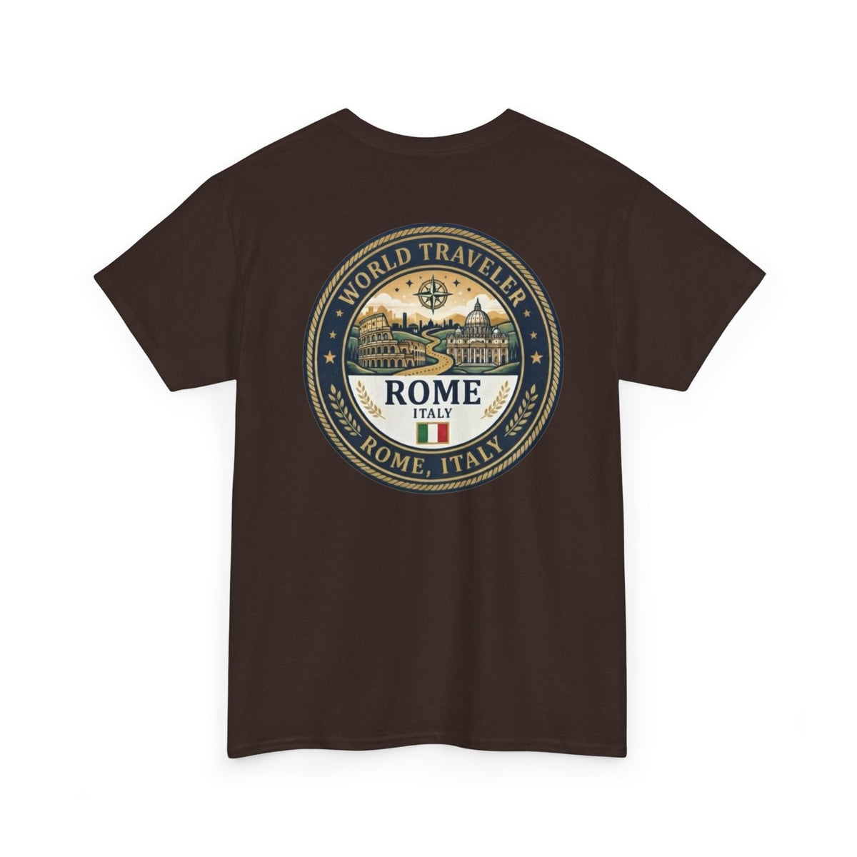 Rome World Traveler Unisex Heavy Cotton Tee