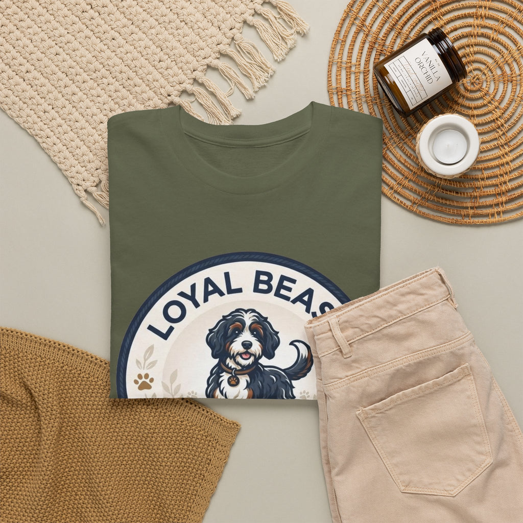 Loyal Beast Bernadoodle Unisex Heavy Cotton Tee