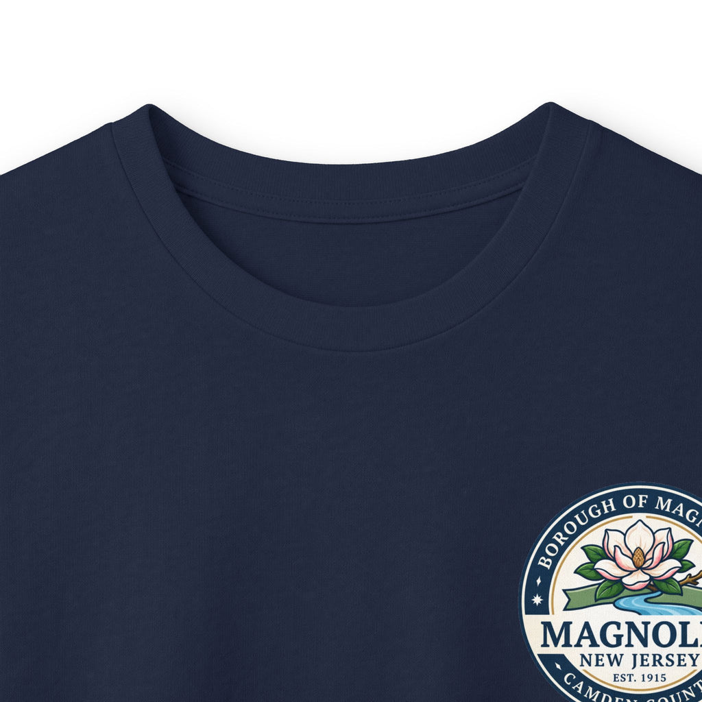 Magnolia, NJ Front and Back Logo Long Sleeve Tee Unisex Ultra Cotton