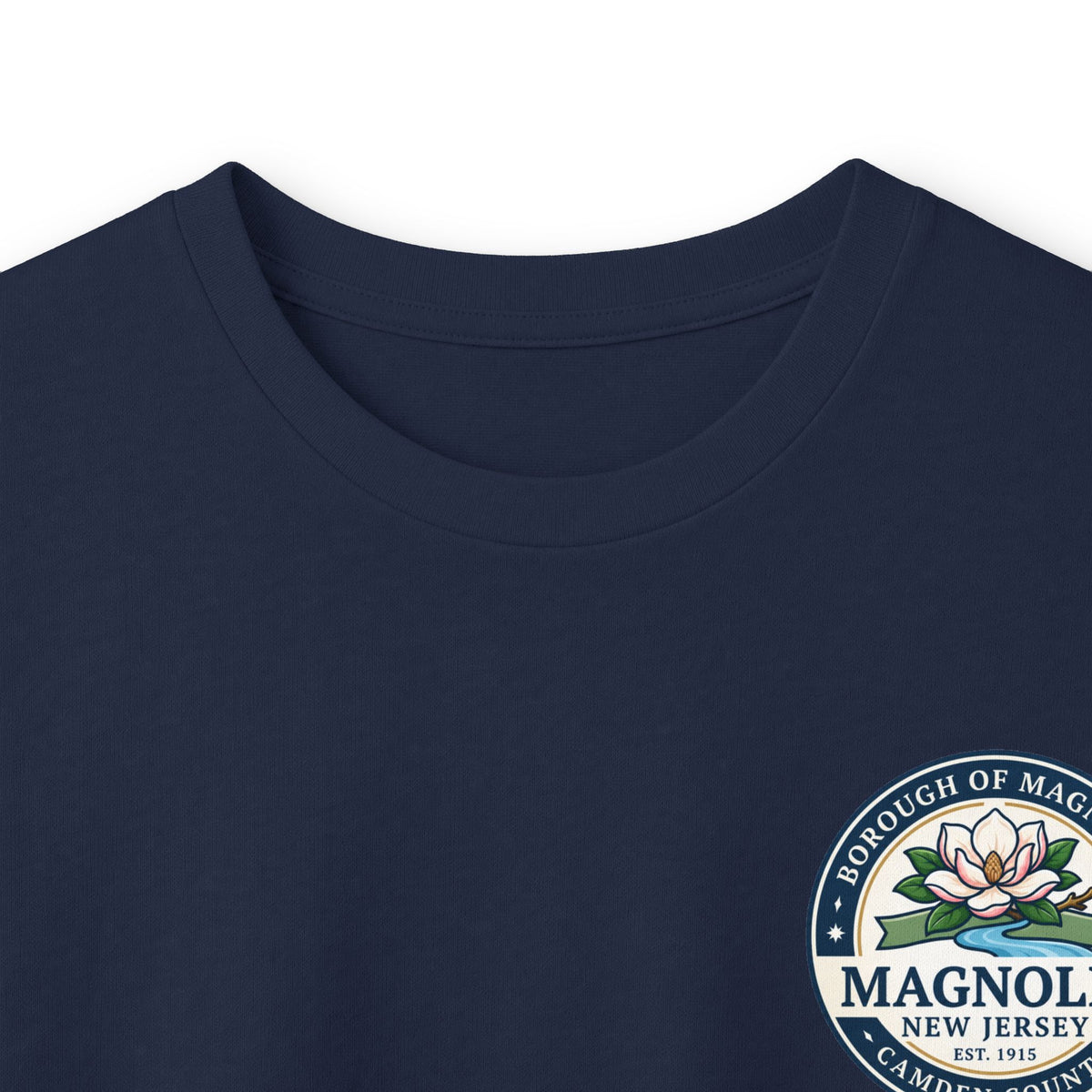 Magnolia, NJ Front and Back Logo Long Sleeve Tee Unisex Ultra Cotton
