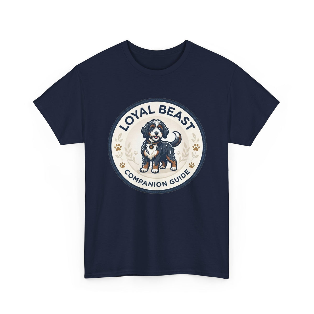 Loyal Beast Bernadoodle Unisex Heavy Cotton Tee