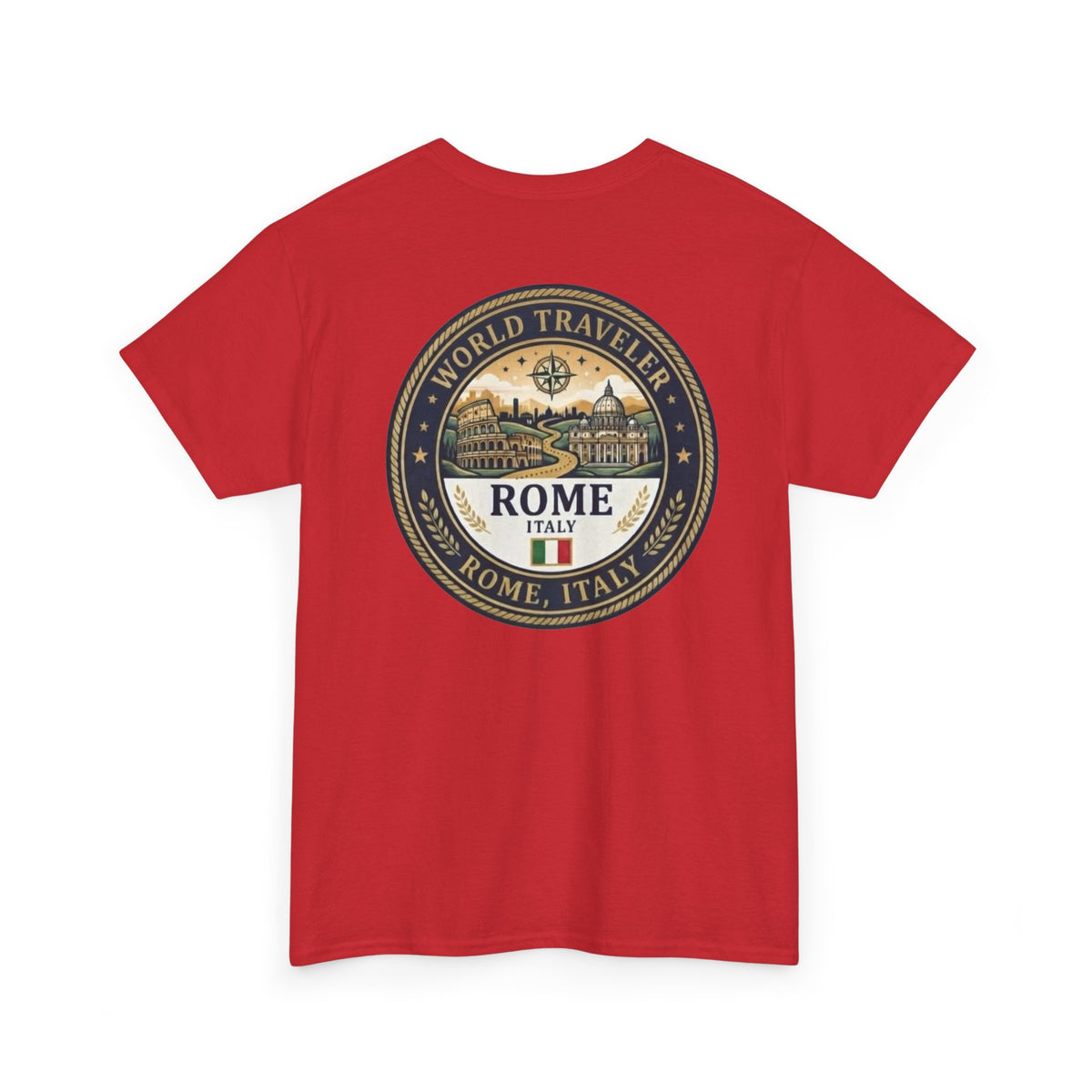 Rome World Traveler Unisex Heavy Cotton Tee